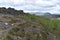 Landscape at the Thingvellir National Park near Reykjavik at the Golden Circle in Iceland