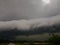 Landscape with threatening storm clouds