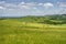 Landscape on the Tortona hills at springtime