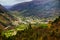 Landscape of the town in north Portugal