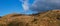 Landscape Tropical Savanna Hills at Nusa Penida, Bali - Indonesia