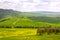 Landscape of tuscan countryside