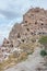 Landscape of Uchisar Castle in cappadocia
