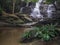 Landscape unseen Thailand waterfall nature view