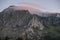 Landscape in Urkiola National Park at Basque Country Spain