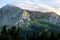 Landscape in Urkiola National Park at Basque Country Spain