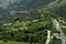 Landscape of Valle Peligna, Abruzzo, near Raiano and Anversa