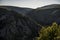 Landscape with a valley of Krupa river in Croatia