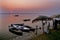 The landscape of Varanasi,in the river bank of Ganges