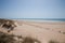 Landscape Vejer Beach in Cadiz