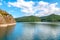 Landscape with Vidraru artificial lake