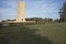Landscape view of the American Monument of Blanc Mont