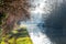 Landscape View of Boat Channel in United Kingdom