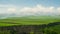 Landscape view of the Canyon, Gorge, stream and Mountains of Armenia. Time Lapse