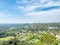 Landscape view from Chateau des Baux-de-provence