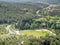 Landscape view from Chateau des Baux-de-provence