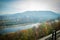 Landscape view in the Czech city of Usti nad Labem.