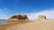 Landscape view of Dachaidan Wusute Water Yadan Geological park in Qinghai China