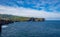 Landscape view from elephant trunk viewpoint, Azores, Portugal