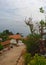 Landscape view from Goree Island in Senegal