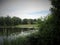 A landscape view of the grounds of stow school buckinghamshire uk