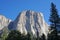 Landscape view of Half Dome Yosemite rock with summer sky at Yosemite National Park Wawona Rd, California, USA - Park and Camping