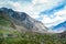 Landscape view of himalaya range in zanskar leh ladakh india