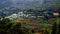 Landscape view of houses in Ooty hills