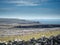 Landscape view in Inishmore, Aran islands, Ireland.