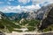 Landscape view of Julian Alps, Slovenia.