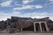 Landscape view of Kandagiri  Udaygiri caves with blue cloudy sky, Bhubaneswar, Odisha, India.