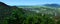 Landscape view from Kuranda Scenic Railway in Queenland Australia