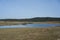 Landscape view of the Lake of Idanha a Nova Marechal Carmona Dam on a sunny day, in Portugal