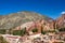 Landscape view of a little village of Purmamarca, Argentina