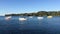 Landscape view of Mangonui Northland at the north Island of New Zealand