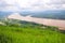 Landscape View Mekong River at Wat Pha Tak Suea in Nongkhai, Thailand