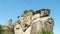 Landscape.View of the Meteors of Greece on a Sunny summer day. O