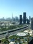 A landscape view of modern Dubai