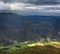 Landscape view from the Montseny Massif