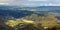 Landscape view from the Montseny Massif