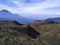 landscape view of mountain with hills - Mount Prau Central Java