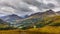 Landscape view of the mountains near Glencoe, Scottish highlands, Scotland, United Kingdom