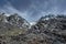 Landscape view of the mountains in the Toubkal National Park.Mountains, Morocco