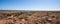 Landscape view of the mouth of Yardie Creek in the Ningaloo National Park near Exmouth in Western Australia