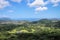 Landscape View from Nuuanu Pali Lookout, Oahu, Hawaii.