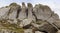 Landscape view at Ouessant Island Brittany France