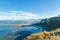 Landscape view from the Point Kean Viewpoint, Kaikoura New Zealand.