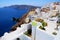 Landscape view in Santorini