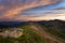 Landscape view on the Slovak mountain Nizke Tatry