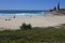 Landscape view of south west rocks beach NSW Australia